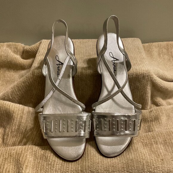 Arnie Evening Sandals for Woman, Wedding, Flat Shoes - Picture 1 of 5